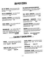 Tia Juana's Hobbs menu