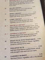 Chee Peng Of Oscoda menu