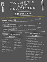 Black Rock And Grill menu