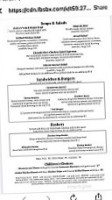 Chamberlin's Ole Forest Inn menu