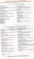 Village Inn menu