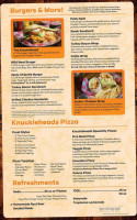Knuckleheads Grill menu