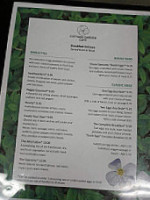 Cottage Garden Cafe menu
