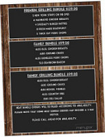 Bobs Butcher Shop menu