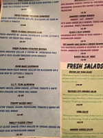 A J's Salt Docks menu