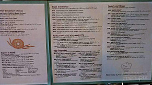 Good Earth Cafe menu