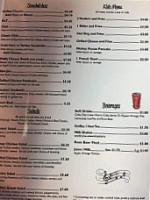 Powers Classic Hamburgers menu