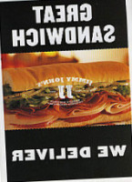 Jimmy John's menu