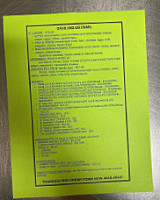 Annie's Baked Goods menu