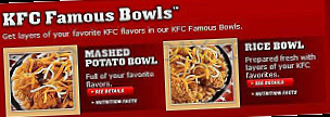 Kfc Kentucky Fried Chicken menu