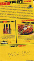 Buffalo Wild Wings Grill menu