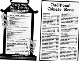 Snap Dragon menu