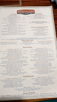 Stringers Tavern Oyster menu