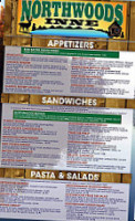 Northwoods Inn menu