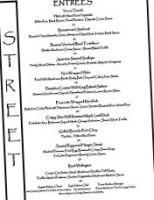 Two Spear Street New American menu