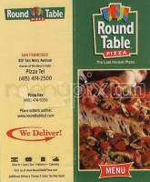 Round Table Pizza food