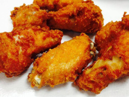 Crown Fried Chicken Pizza food