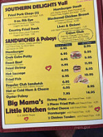 Big Mama's Cajun Kitchen menu