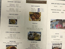 Sollys Hot Tamales menu