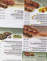 Subway Sandwiches Salads menu