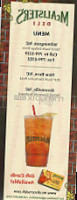 Mcalister's Deli menu