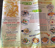 Mystic Dragon menu