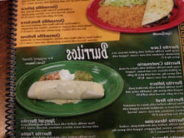 El Centenario menu