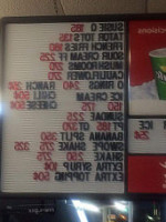 Swope's Drive-in menu