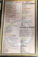 Rusty Skillet menu