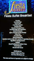 Fiesta Buffet menu