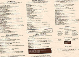 Colton's Steak House Grill menu