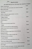 Law'te Coffeehouse menu