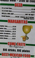 Laruleta menu