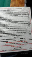 Westside Inn Grill menu