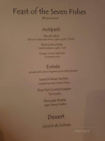 Chart House At The Golden Nugget Casino menu