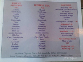 Yo-delight Frozen Yogurt Dumont menu