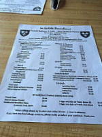 La Galette Berrichonne menu