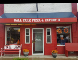 Ball Park Pizza food