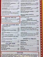 Town Haul Diner menu