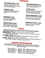 Yellowstone Pizza Company menu