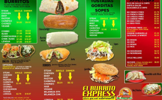 El Burrito Express,inc. food