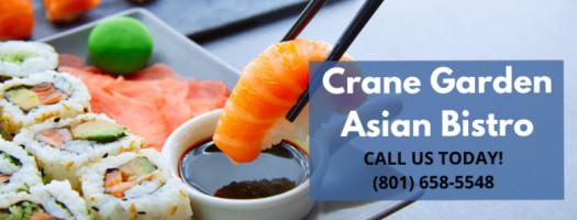 Crane Garden Asian Bistro food