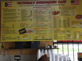 Victoria's Borinquen Cafe food