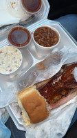 Simmons Barbecue food