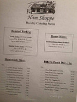 Ham Shop Deli Bakery menu