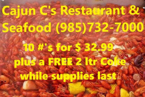 Cajun C’s food