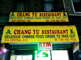 Chang Yu menu