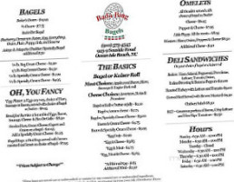 Bada Bing Bagels menu