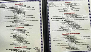 Seaside Coney Island menu