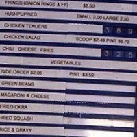 A J's menu